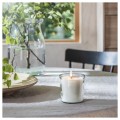 IKEA ADLAD Ароматическая свеча в стекле, Скандинавские леса / белый, 40 годин 00502186 | 005.021.86