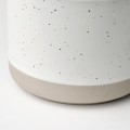 IKEA ÄDELTUJA Ароматическая свеча / керамический контейнер, огурец и лайм/белый, 25 часов 00548028 | 005.480.28