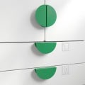 IKEA BEGRIPA Ручка, зеленый/полукруглый, 130 мм 60573208 | 605.732.08