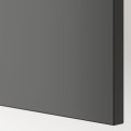 IKEA BESTÅ Комбинация для хранения с ящиками, темно-серый Лаппвикен/Синдвик темно-серый, 180x42x74 см 89508104 | 895.081.04