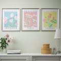 IKEA BILD Постер, цветочная ярмарка, 40x50 см 50554936 | 505.549.36