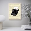 IKEA BILD БИЛЬД Постер, любовное письмо, 30x40 см 80436102 | 804.361.02