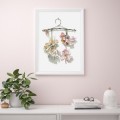 IKEA BILD БИЛЬД Постер, цветы, висящие на стене, 50x70 см 30533474 | 305.334.74