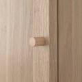 IKEA BILLY / OXBERG Стеллаж с дверями, имитация дуба, 40x30x106 см 09483292 094.832.92