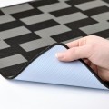 IKEA BLÅSKATA Игровой коврик для мыши, черный / серый узор, 40x80 см 60569522 605.695.22