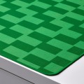IKEA BLÅSKATA Игровой коврик для мыши, зеленый / узор, 40x80 см 50573416 505.734.16