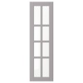 IKEA BODBYN БУДБИН Стеклянная дверь, серый, 30x100 см 10485030 104.850.30