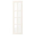 IKEA BODBYN БУДБИН Стеклянная дверь, кремовый, 30x100 см 90485031 904.850.31