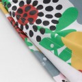 IKEA BRUKSVARA Пододеяльник и 2 наволочки, разноцветный / цветочный узор, 200x200/50x60 см 10573828 | 105.738.28