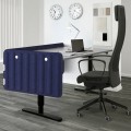 IKEA EILIF ЭЙЛИФ Экран для письменного стола, синий, 160x48 см 20482795 204.827.95