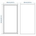 IKEA EKET Комбинация настенных шкафов, белый / разноцветный, 175x35x70 см 09521680 095.216.80