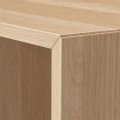 IKEA EKET ЭКЕТ Комбинация шкафов с ножками, белый / под беленый дуб, 70х35х107 см 79495084 | 794.950.84