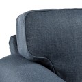 IKEA EKTORP 4-местный угловой диван, Киланда темно-синий 29508989 295.089.89