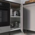 IKEA ENHET ЭНХЕТ Кухня угловая, антрацит / серый рама 29337978 | 293.379.78
