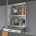 IKEA ENHET ЭНХЕТ Кухня угловая, антрацит / серый рама 09337998 093.379.98