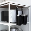 IKEA ENHET ЭНХЕТ Кухня, белый / серая рамка, 123x63.5x222 см 79485631 | 794.856.31