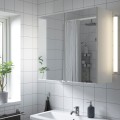 IKEA ENHET ЭНХЕТ Зеркальный шкаф с дверцей, белый, 80x32x75 см 89323704 893.237.04
