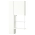 IKEA ENHET Стеллаж, белый, 90x32x180 см 69547960 | 695.479.60