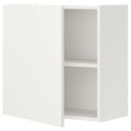 IKEA ENHET ЭНХЕТ Навесной шкаф с 1 полкой / дверями, белый, 60x32x60 см 09321011 | 093.210.11