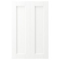 IKEA ENKÖPING Дверцы для напольного углового шкафа, белый имитация дерева, 25x80 см 70505775 705.057.75