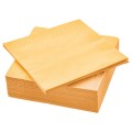 IKEA FANTASTISK ФАНТАСТИСК Салфетки бумажные, желтый, 33x33 см 40397942 403.979.42
