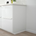 IKEA FÖRBÄTTRA Накладная панель, глянцевый белый, 62x80 см 50567854 505.678.54