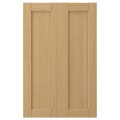 IKEA FORSBACKA Дверцы для напольного углового шкафа, дуб, 25x80 см 50565242 505.652.42