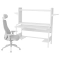IKEA FREDDE / MATCHSPEL Геймерский стол и стул, белый / светло-серый 29537425 | 295.374.25