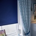 IKEA FRIDANS ФРИДАНС Блокирующая свет рулонная штора, синий, 100x195 см 40396886 403.968.86
