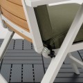 IKEA FRÖSÖN/DUVHOLMEN ФРЁСЁН/ДУВХОЛЬМЕН Подушка на садовую мебель, для сада, темный бежево-зеленый, 116x45 cм 79412767 | 794.127.67