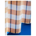 IKEA GLANSHAGTORN Гардины, 1 шт., оранжевый белый / синий 30555809 305.558.09