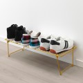 IKEA GREJIG Полка для обуви, темно-желтый, 58x27x17 см 00565999 005.659.99