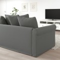 IKEA GRÖNLID ГРЕНЛИД 2-местный диван, Ljungen серый 29409060 | 294.090.60