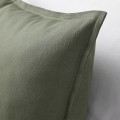 IKEA GURLI ГУРЛИ Наволочка, насыщенный зеленый, 50x50 см 60489587 604.895.87