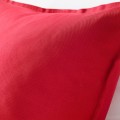 IKEA GURLI ГУРЛИ Наволочка, красный, 50x50 см 70281148 702.811.48