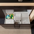 IKEA HÅLLBAR ХОЛЛБАР Решение для сортировки мусора, для кухонных ящиков METOD с вентиляцией / светло-серый, 55 л 69308926 | 693.089.26