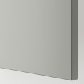 IKEA METOD Шкаф навесной с полками, белый / Хавсторп светло-серый, 60x100 см 29538340 | 295.383.40