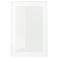 IKEA HEJSTA ХЭЙСТА Стеклянная дверь, белый / прозрачное стекло, 40x60 см 40526637 405.266.37