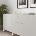 IKEA HISHULT ХИСГУЛЬТ Ручка мебельная, фарфор белый, 23 мм 20273141 202.731.41