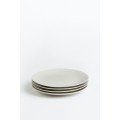 H&M Home тарелка из 4 упаковок, светло-бежевый 1144133002 | 1144133002