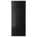 IKEA HÖGBO ХОГБО Стеклянная дверь, черный, 40x97 см 20530249 205.302.49