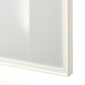 IKEA HÖGBO ХОГБО Стеклянная дверь, белый, 40x97 см 60530252 605.302.52