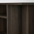IKEA HOLMERUD Столик, темно коричневый, 80x31 см 20538721 205.387.21