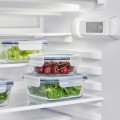IKEA HUTTRA Подстольный холодильник с морозильной камерой, ИКЕА 500 встроенный, 108/18 л 10499918 104.999.18