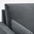 IKEA HYLTARP 2-местный диван-кровать, Серый грансель 99514859 | 995.148.59