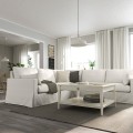 IKEA HYLTARP 4-местный угловой диван, Gransel натуральный 89514826 | 895.148.26