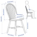 IKEA DANDERYD / SKOGSTA Стол и 4 стула, белый / действие, 130 см 09557867 | 095.578.67