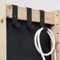IKEA IVAR 2 секции / полки / шкаф, сосна / черный сетка, 92x30x179 см 19508107 | 195.081.07