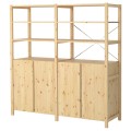 IKEA IVAR 2 секции / полки / шкаф, сосна, 174x50x179 см 69407059 694.070.59