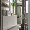 IKEA JOSTEIN Стеллаж с дверями, для дома / улицы белый, 182х44х180 см 69437297 694.372.97